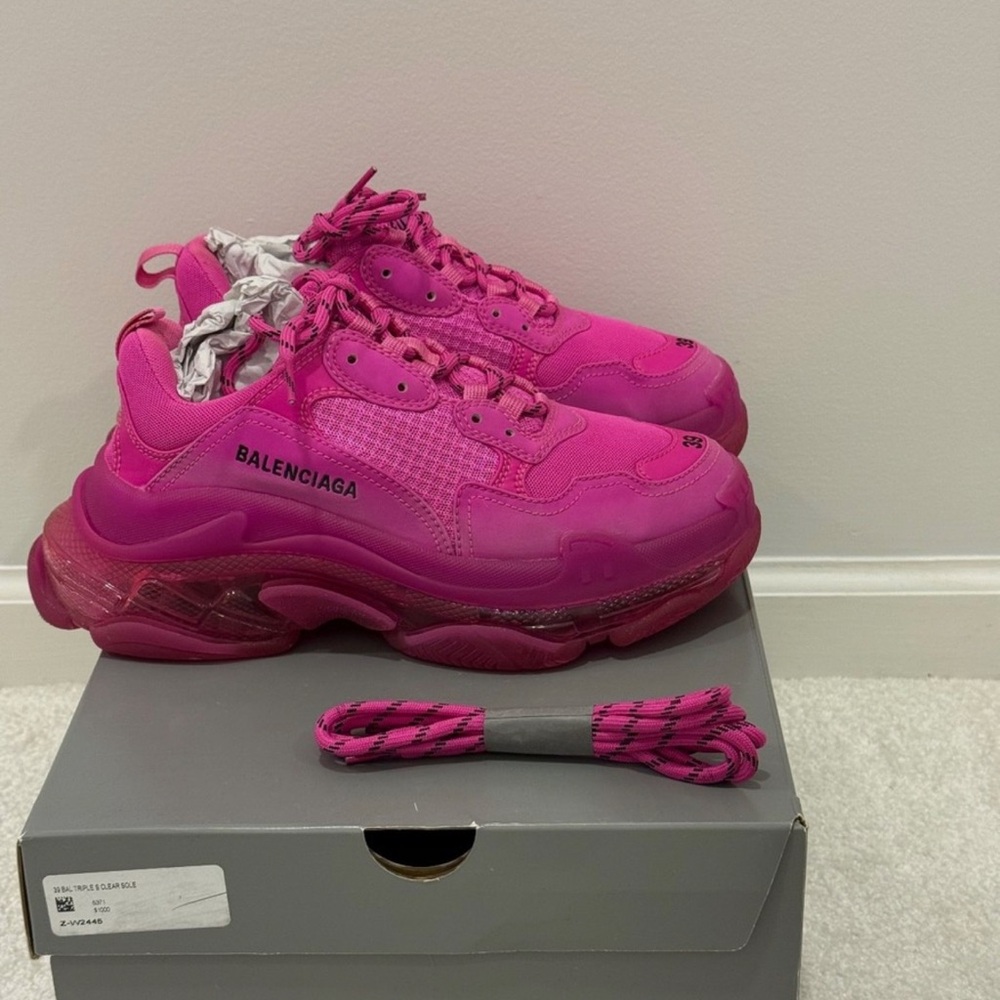 Balenciaga Triple S Pink Women's Size 39 (8.5)